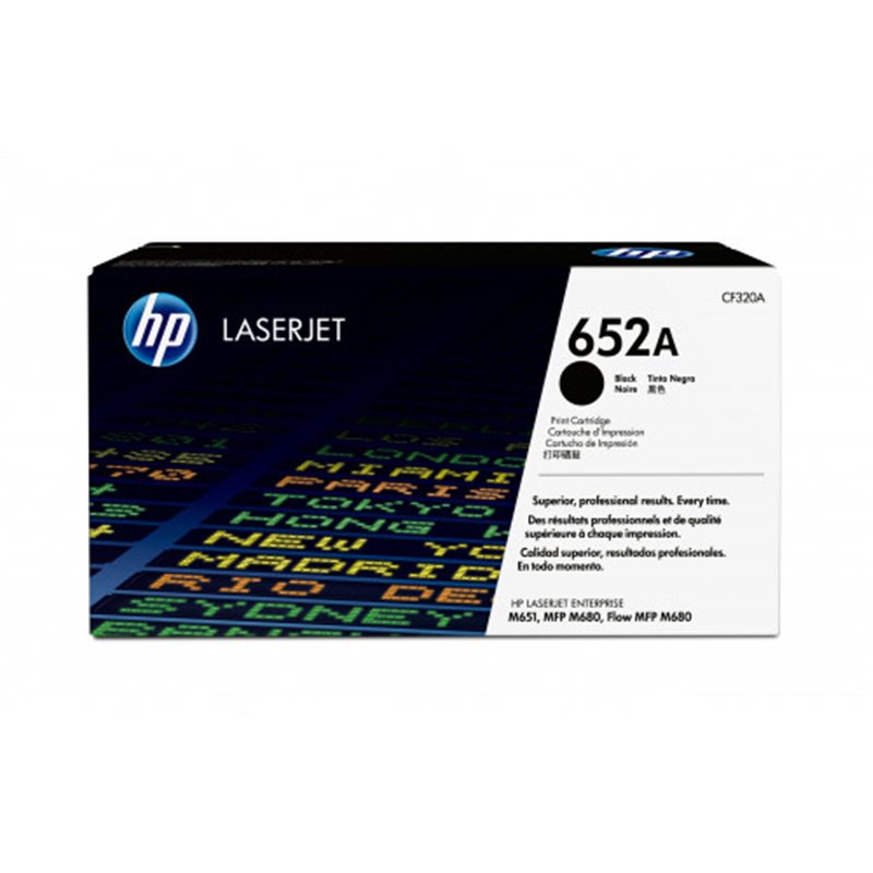 HP 652A TONER HP652A NEGRO (CF320A)