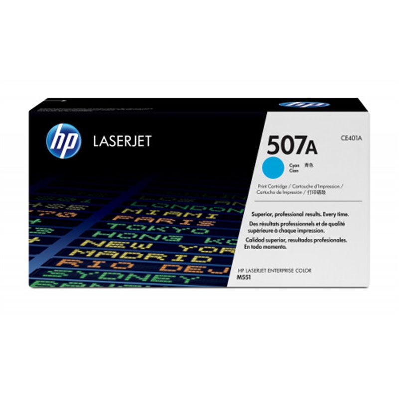 HP 507A TONER HP507A CIAN (CE401A)