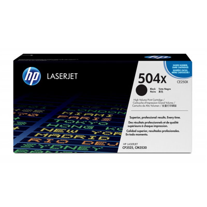 HP 504X TONER HP504X NEGRO (CE250X)