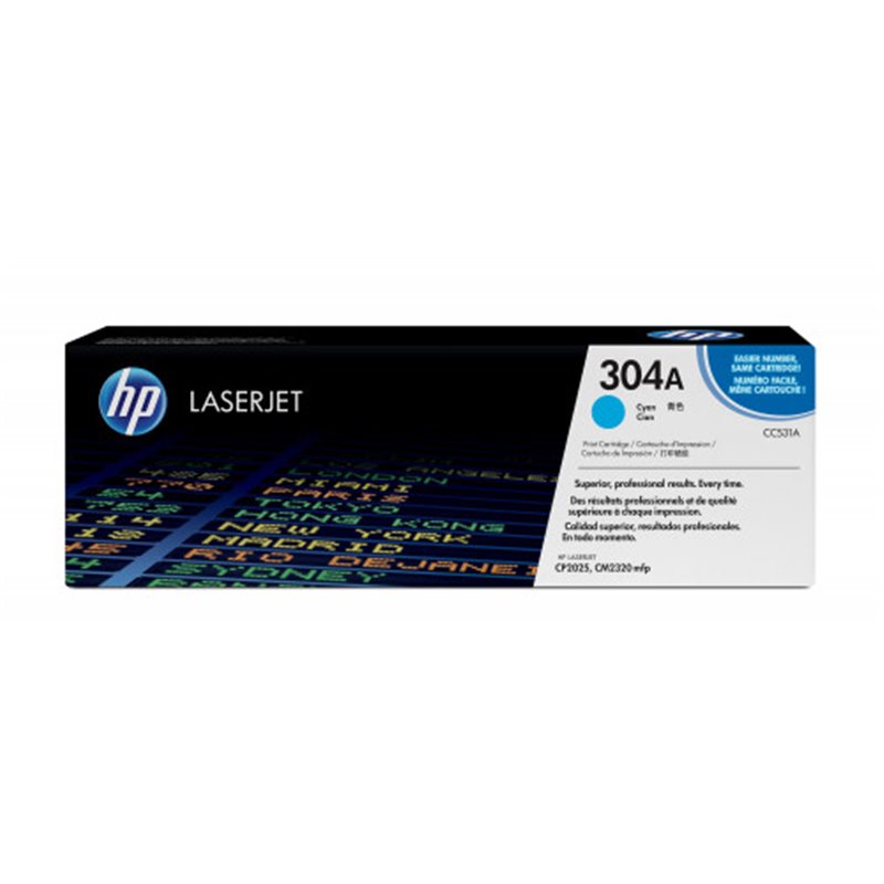 HP 304A TONER HP304A CIAN (CC531A)