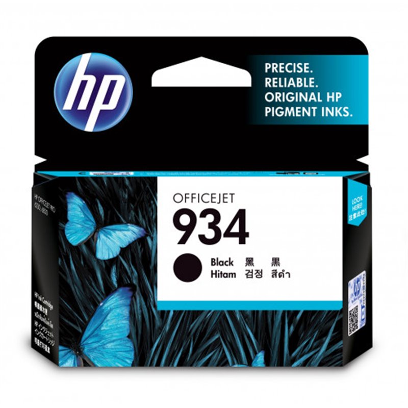 HP 934 CARTUCHO DE TINTA HP934 NEGRO (C2P19AE)