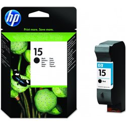 HP 15 CARTUCHO DE TINTA HP15 NEGRO (C6615DE)