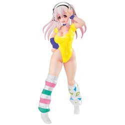 Figura Super Sonico 80 Another Color Blue Yellow Sonico 18cm