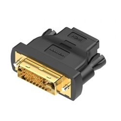 Adaptador Vention ECDB0/ DVI Macho - HDMI Hembra