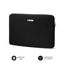 BUSINESS LAPTOP SLEEVE NEOPRENE V2 15,6" BLACK