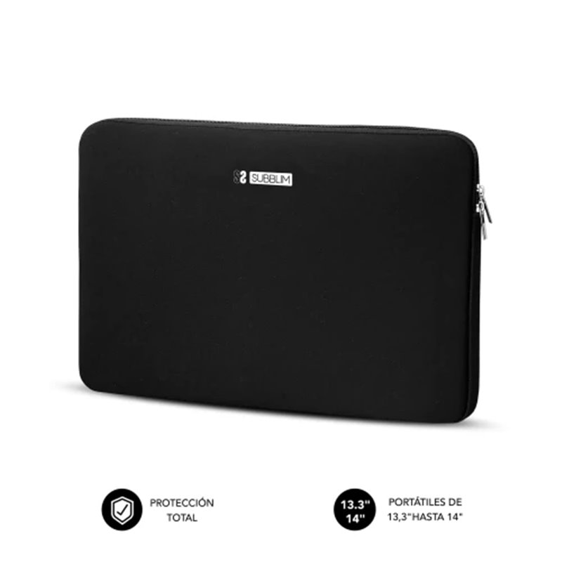 BUSINESS LAPTOP SLEEVE NEOPRENE V2 15,6" BLACK