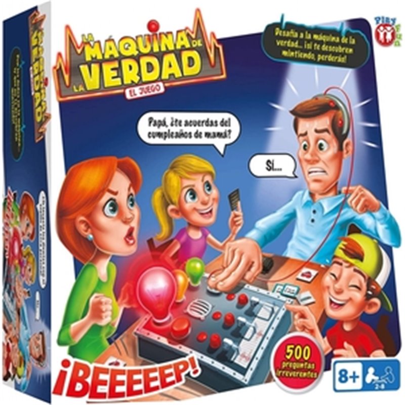 JUEGO PLAY FUN LA MÁQUINA DE LA VERDAD 26X26+8A