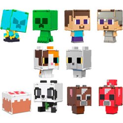 FIGURA INTERCAMBIABLE MINECRAFT 9,5CM SURTIDO