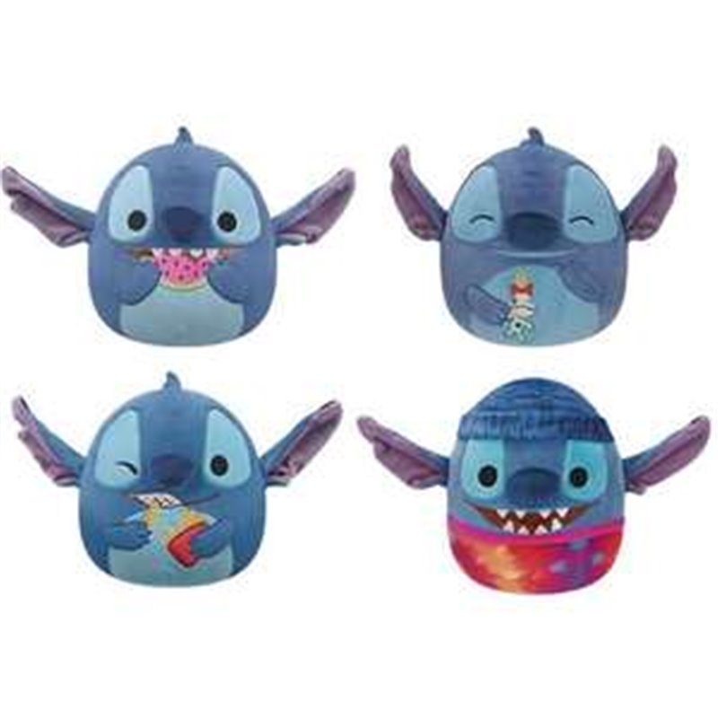 PELUCHE SQUISHMALLOWS STITCH 20 CM  - MODELOS SURTIDOS