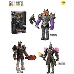 FIGURA GORMITI 27 CM VILLANOS CON 9 PUNTOS DE ARTICULACIÓN Y LA ARMADURA CARACTERÍSTICA DEL VILLANO