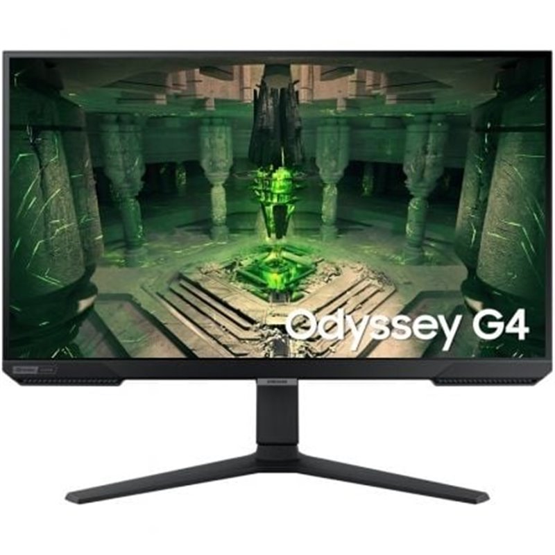 Monitor Gaming Samsung Odyssey G4 S27BG400EU 27"/ Full HD/ 1ms/ 240Hz/ IPS/ Regulable en altura/ Negro