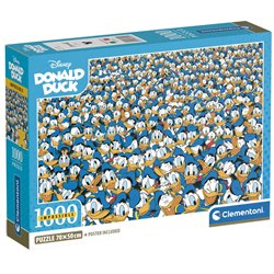 Puzzle Impossible Pato Donald Disney 1000pzs