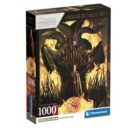 Puzzle La Casa del Dragon 1000pzs