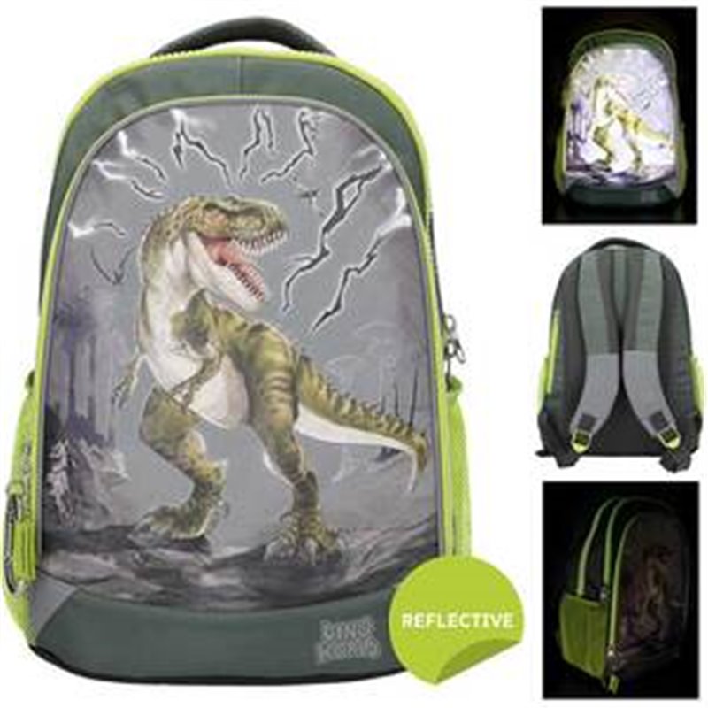 ESTUCHE TRIPLE REFLECT DINO WORLD