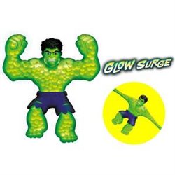 FIGURA ESTIRABLE  MARVEL  GLOW SURGE HULK. BRILLA EN LA OSCURIDAD. 13 CM