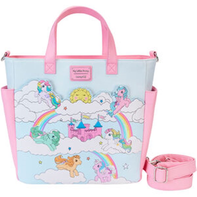 BOLSO MOCHILA SKY SCENE MY LITTLE PONY LOUNGEFLY 35CM