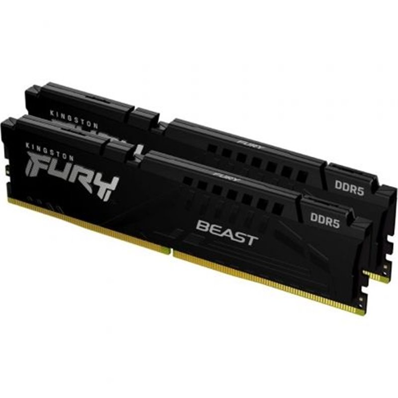 Memoria RAM Kingston FURY Beast 2 x 16GB/ DDR5/ 5600MHz/ 1.25V/ CL36/ DIMM