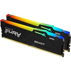 Memoria RAM Kingston FURY Beast 2 x 8GB/ DDR5/ 5600MHz/ 1.25V/ CL40/ DIMM