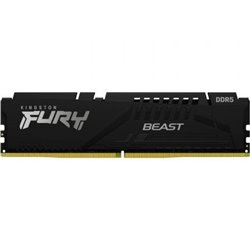 Memoria RAM Kingston FURY Beast 16GB/ DDR5/ 6000MHz/ 1.35V/ CL40/ DIMM