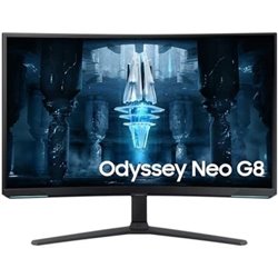 Monitor Gaming Curvo Samsung Odyssey Neo G8 S32BG850NP 32"/ 4K/ 1ms/ 240Hz/ VA/ Negro y Blanco