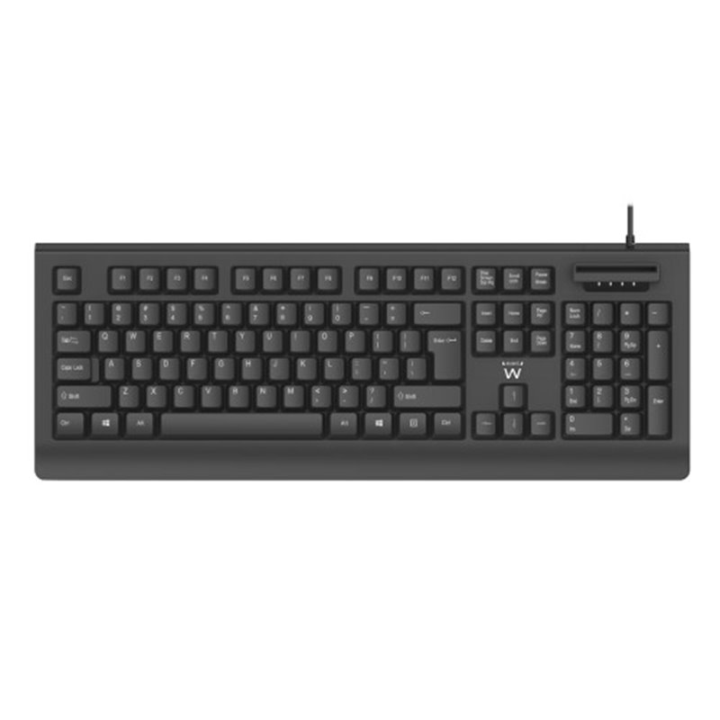 Ewent EW3286 teclado Universal USB QWERTY Español Negro