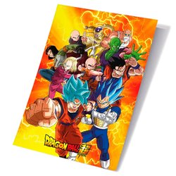 Poster 3D Universal Survival Heroes Dragon Ball Super