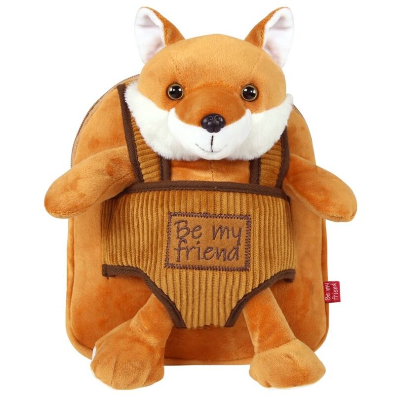 Mochila + peluche Zorro 26cm