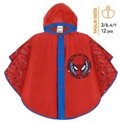 Chubasquero Spiderman Marvel