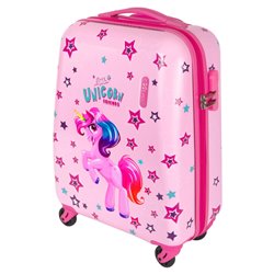 Maleta ABS Unicornio 4r 51cm