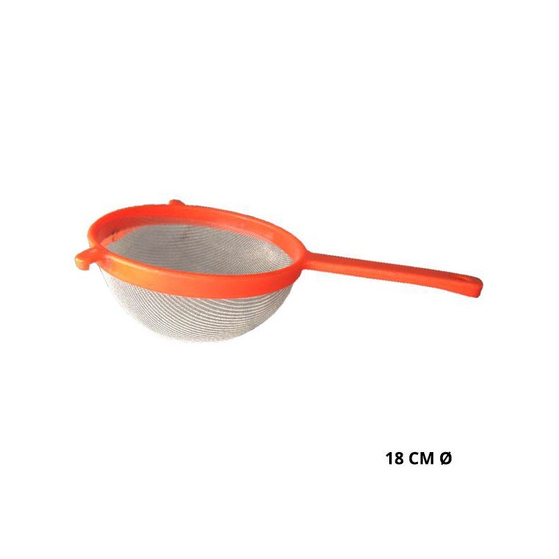 COLADOR 18CM NARANJA