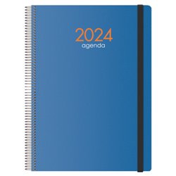 AGENDA 2024 SYNCRO DÍA PÁGINA 21 X 29 CM AZUL DOHE 11625 - 24