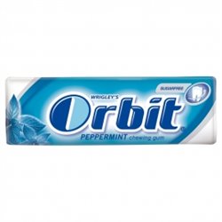 CHICLE ORBIT SABOR MENTA