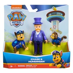 Blister 2 figuras Chase Hero Pup Patrulla Canina Paw Patrol