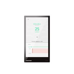 CRESTRON 5 IN. WALL MOUNT TOUCH SCREEN, PORTRAIT, BLACK SMOOTH (TSW-570P-B-S) 6510838