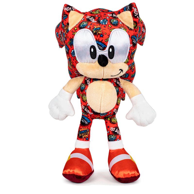 Peluche Sonic Red Comic Sonic the Hedgehog 30cm