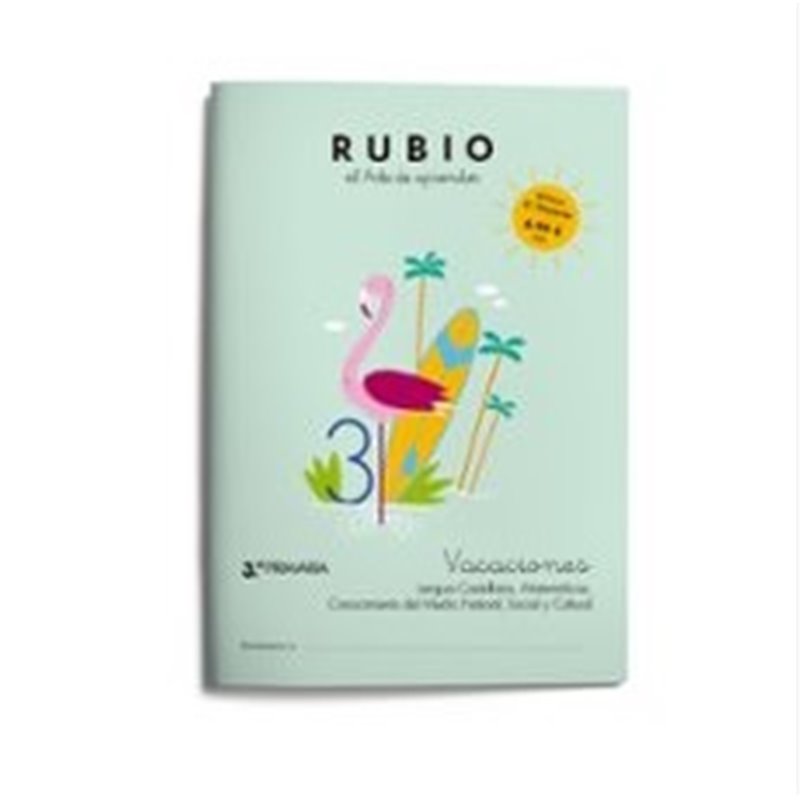 CUADERNO VACACIONES RUBIO 3º PRIMARIA