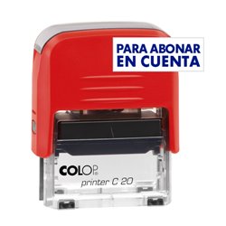 SELLO DE ENTINAJE PRINTER FORMULA PARA ABONAR EN CUENTA COLOP 141686