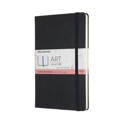 LIBRETA DE ARTE BULLET L (13X21CM) NEGRA MOLESKINE ARTBULNT3