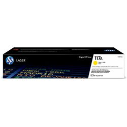 HP 117A TONER HP117A AMARILLO (W2072A)