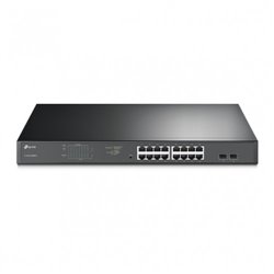 TP-LINK TL-SG1218MPE Gestionado Gigabit Ethernet (10/100/1000) Energía sobre Ethernet (PoE) Negro