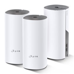 TP-LINK Deco E4 (3-pack) Doble banda (2,4 GHz / 5 GHz) Wi-Fi 5 (802.11ac) Blanco, Gris 2 Interno