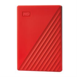 Western Digital My Passport disco duro externo 4000 GB Rojo