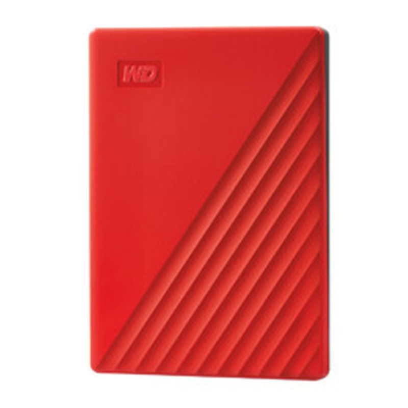 Western Digital My Passport disco duro externo 4000 GB Rojo