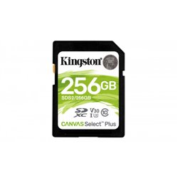 Kingston Technology Canvas Select Plus memoria flash 256 GB SDXC Clase 10 UHS-I