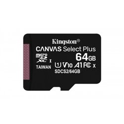 Kingston Technology Canvas Select Plus memoria flash 64 GB SDXC Clase 10 UHS-I