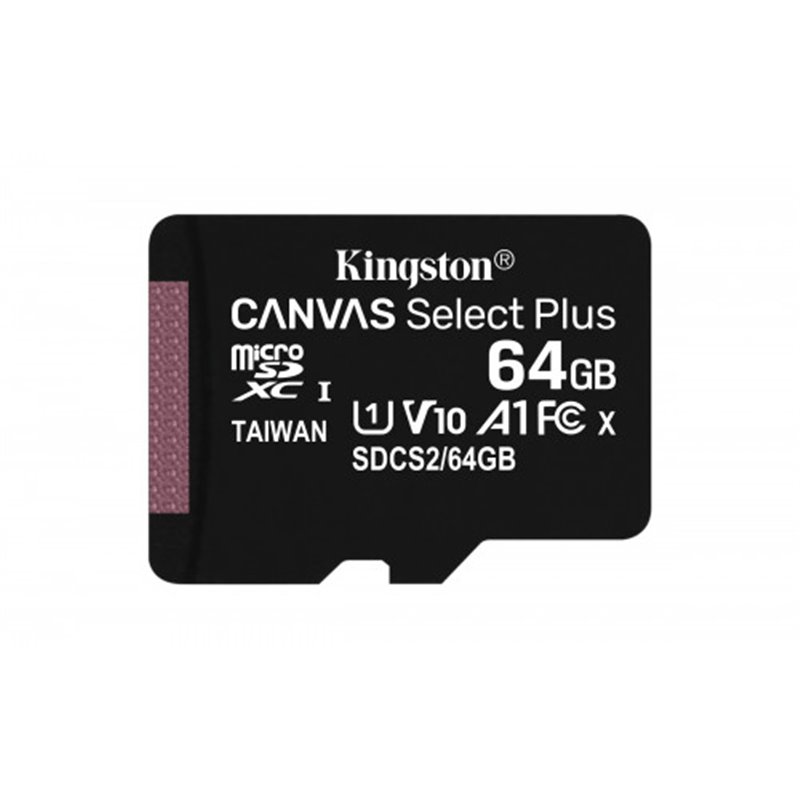 Kingston Technology Canvas Select Plus memoria flash 64 GB SDXC Clase 10 UHS-I