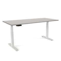 MESA 180CM REGULABLE EN ALTURA ELECTRICAMENTE. TABLERO COLOR GRIS ROCADA 2003XCR02