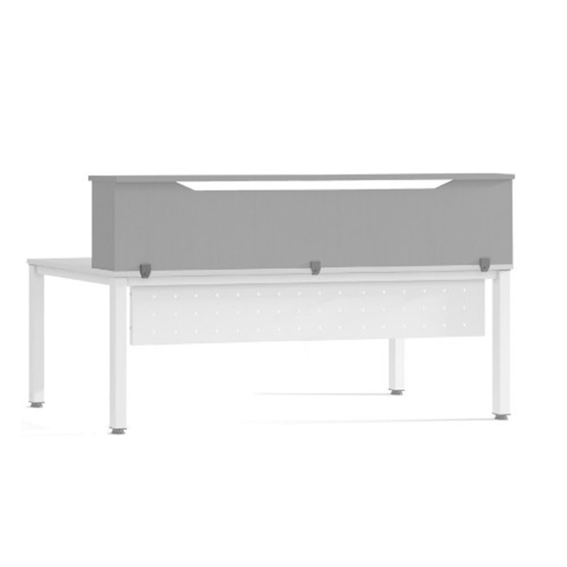 MODULO RECEPCION ALTILLO 200CM GRIS / GRIS. MEDIDAS 200X40X30CM. (MESA NO INCLUIDA EN EL PRECIO, SE COMPRA APARTE) ROCADA 5020AN