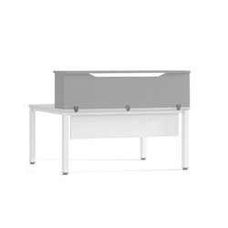 MODULO RECEPCION ALTILLO 160CM GRIS / GRIS. MEDIDAS 160X40X30CM. (MESA NO INCLUIDA EN EL PRECIO, SE COMPRA APARTE) ROCADA 5016AN