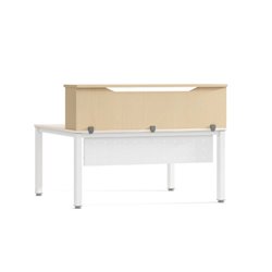 MODULO RECEPCION ALTILLO 160CM HAYA / HAYA. MEDIDAS 160X40X30CM. (MESA NO INCLUIDA EN EL PRECIO, SE COMPRA APARTE) ROCADA 5016AA